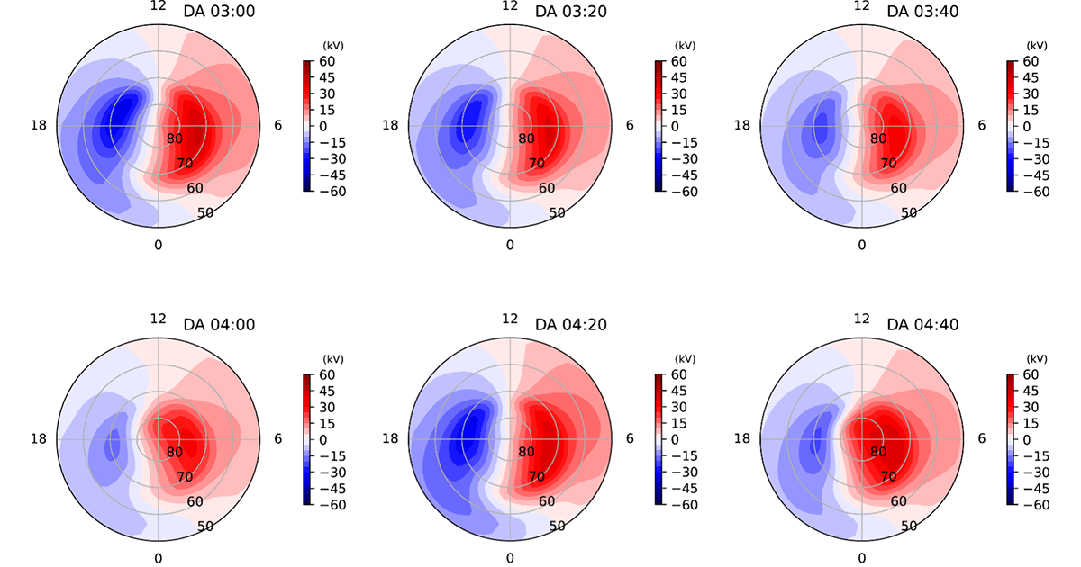極域電離圏の“宇宙天気図